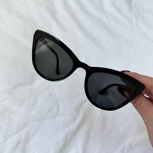 Prada Black Cat-Eye Sunglasses